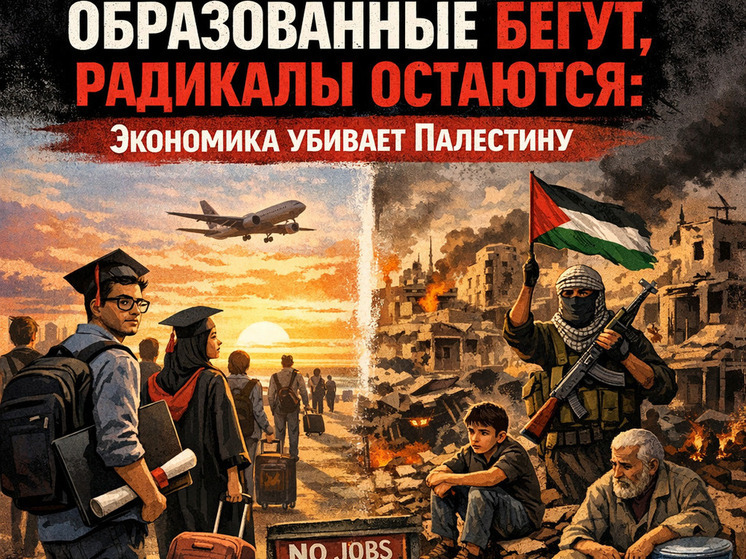 Умные уходят: 41% палестинцев бегут от бедности, а не от войны