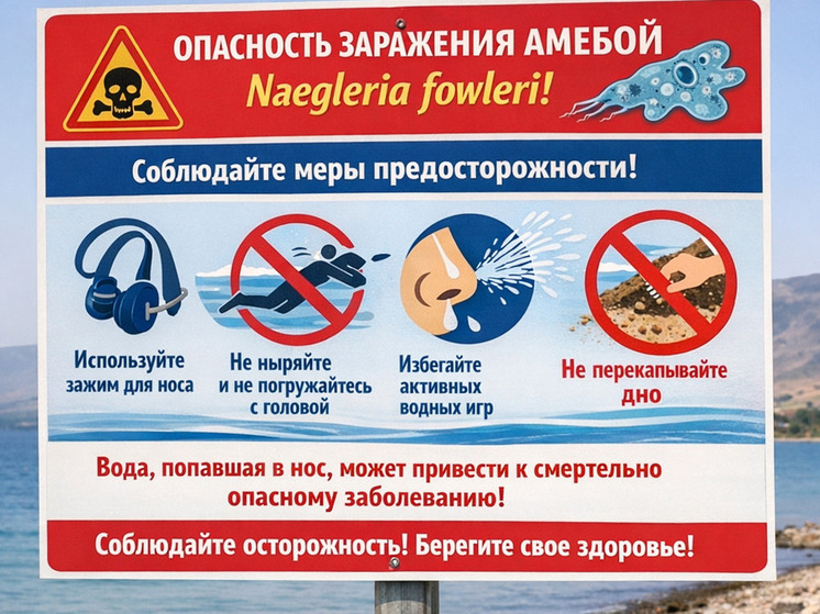 Подтверждения еще одного случая заболевания, вызванного амебой Naegleria fowleri